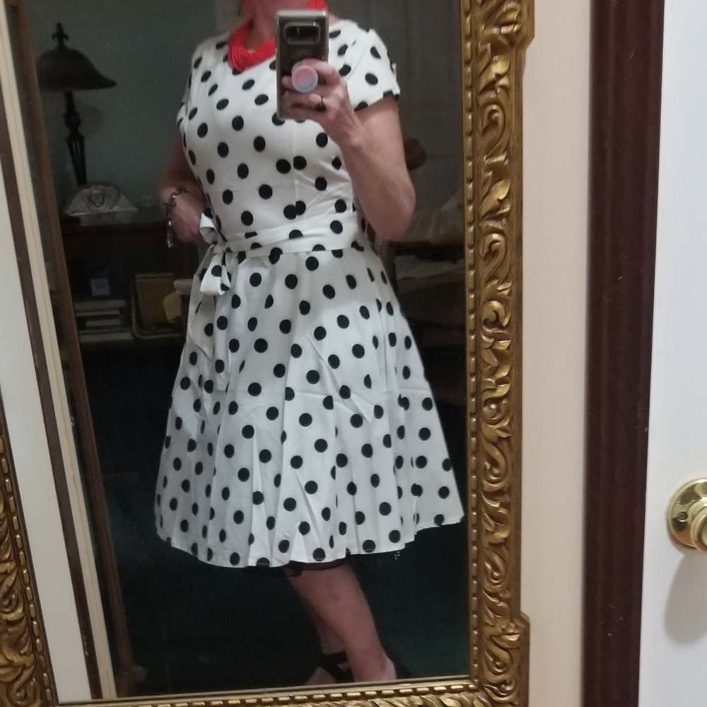 Nu- Nu lower price$$*Full skirt 50s style dress.